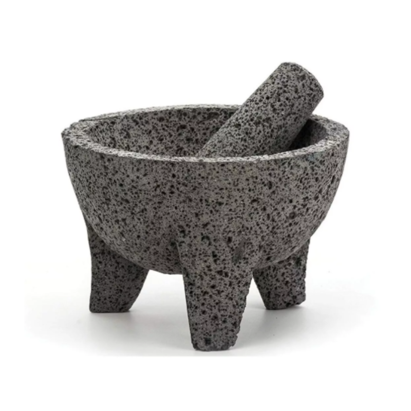 Compra Molcajete de Piedra Volcánica 20 cm en Morenita Mía