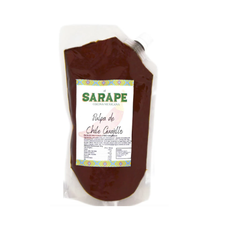 Compra Pulpa de Chile Guajillo El Sarape 500 ml en Morenita Mía
